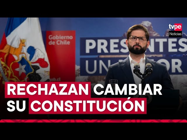 Chile rechaza por segunda vez proyecto para cambiar su Constitución