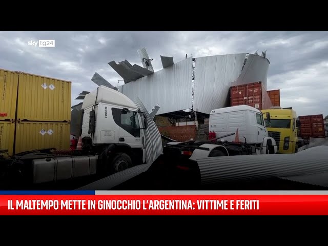 Il maltempo mette in ginocchio l'Argentina: vittime e feriti