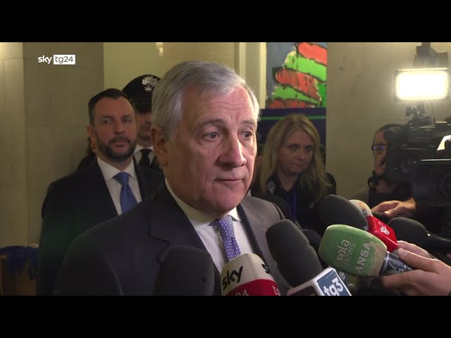 Tajani: "Politica estera italiana sempre coerente"