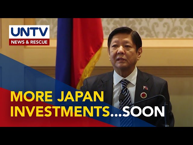 PBBM secures P14.9B worth of investment pledges from Japan