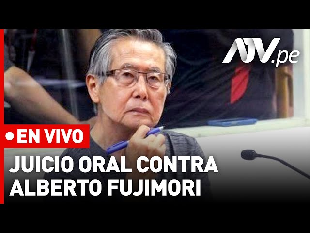 Alberto Fujimori y Vladimiro Montesino: EN VIVO juicio oral por el Caso Pativilca