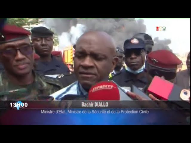 www.guineesud.com : Spécial flash du 18 décembre 2023 : Incendie de Kaloum