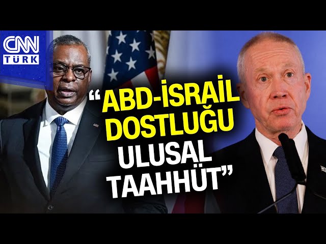 ABD Savunma Bakanı Lloyd Austin'nden İsrail'de "Dostluk" Mesajları! #Haber #Sond