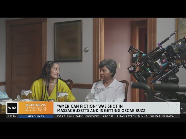 Golden Globe nominated movie "American Fiction" filmed in Massachusetts