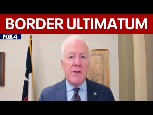 US border security funding needed with Ukraine, Israel, Sen. John Cornyn says