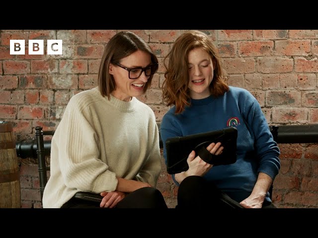 Suranne and Rose React to GORGEOUS fan art  | Vigil - BBC