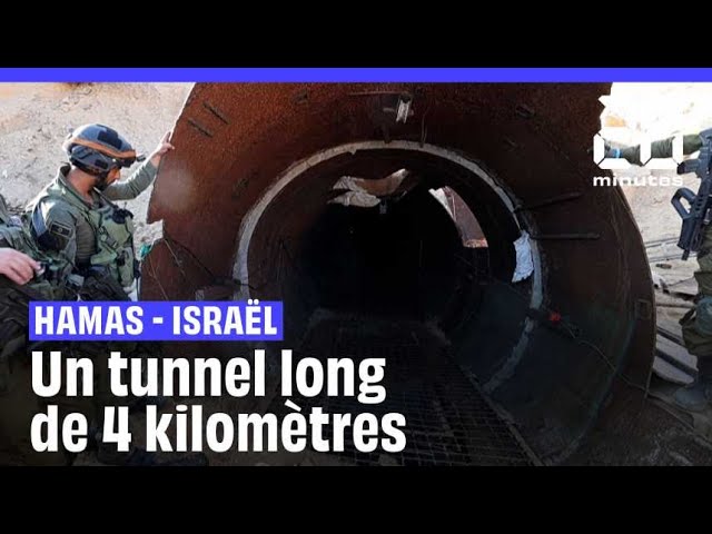 Guerre Hamas-Israël: L'armée israélienne révèle « le plus grand tunnel » de la bande de Gaza