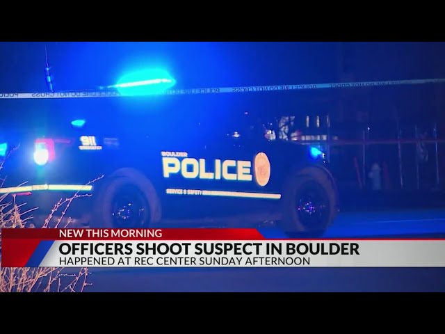 Boulder police investigating shooting involving officers