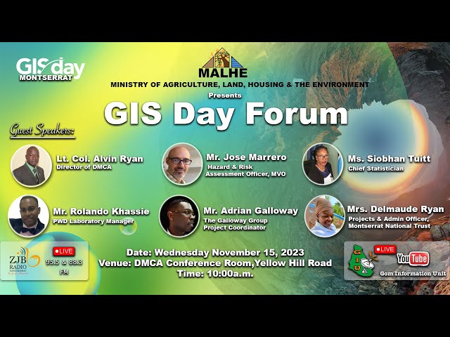 GIS Day Forum November 15, 2023