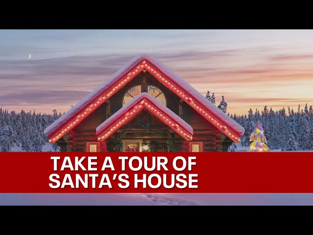 Take a tour of Santa's house on Zillow