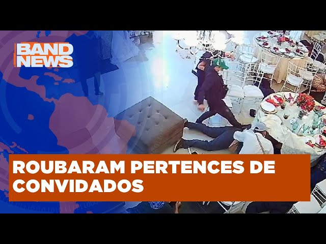 Criminosos invadem festa de casamento em Manaus | BandNews TV