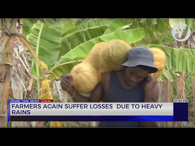 Farmers Again Suffer Losses Due to Heavy Rains | TVJ News