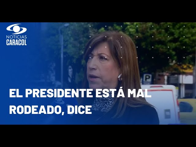 Habla la saliente directora de la Agencia de Defensa Jurídica del Estado, Martha Lucía Zamora