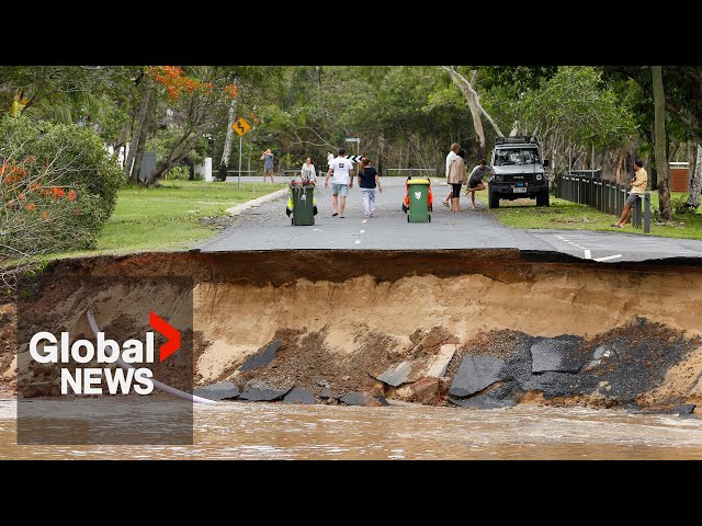 Australia flooding: ex-Tropical Cyclone Jasper wreaks havoc in North Queensland