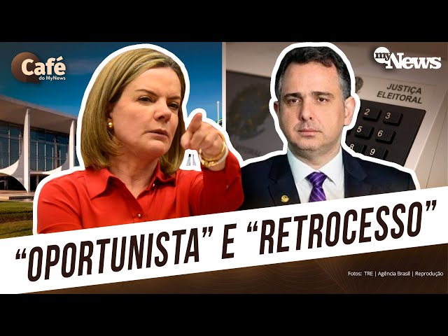 SUBIU O TOM: Gleisi Hoffmann critica ideia de Pacheco de discutir o fim da reeleição para presidente