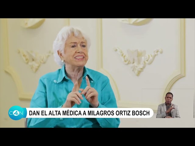 Dan el alta médica a Milagros Ortiz Bosch