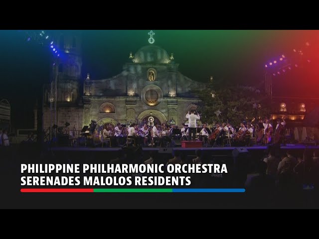 Philippine Philharmonic Orchestra serenades Malolos residents to celebrate cityhood | ABS-CBN News
