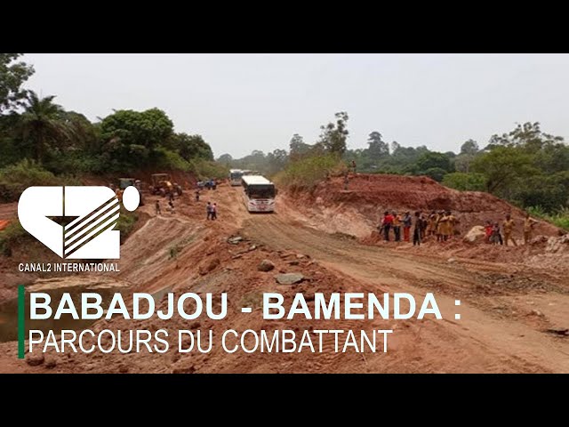 BABADJOU - BAMENDA : PARCOURS DU COMBATTANT (LE JOURNAL  19h50 du Lundi 18/12/2023 )