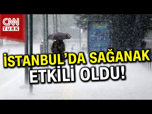 İstanbul'da Yollar Göle Döndü, İETT Otobüsünü Su Bastı! #Haber