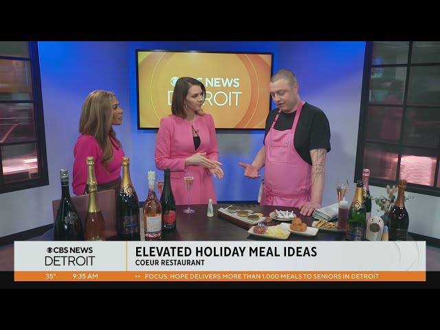 Elevated holiday meal ideas with Coeur restaurant