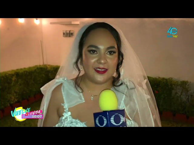 La ganadora del vestido de novia, ha hecho realidad su sueño.