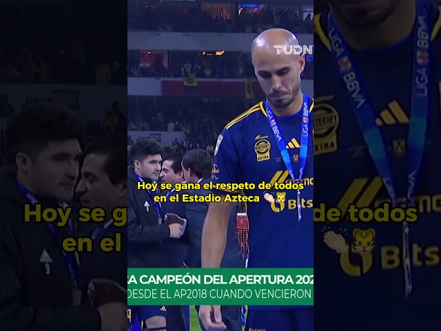 ¡TIGRES recibió la medalla de subcampeón a diferencia de 2017, cuando la rechazaron! | #shorts