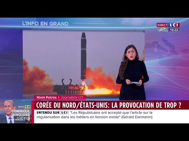 Missile balistique lancé depuis la Corée du Nord : la provocation de trop pour les États-Unis ?