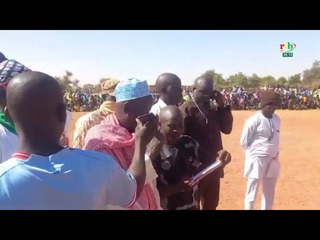 Marche de soutien à la transition à Falangoutou