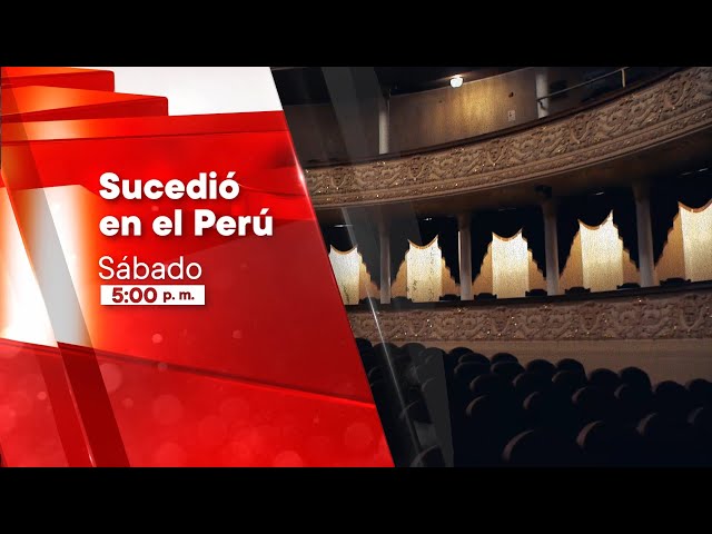 Sucedió en el Perú: Teatro segura (23/12/2023) Promo | TVPerú