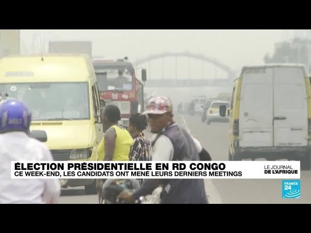 RD CONGO : Silence électoral ce soir en RD Congo • FRANCE 24