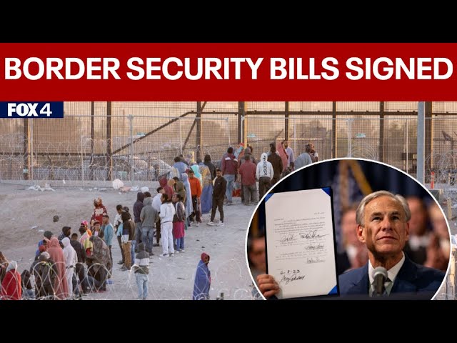 Texas Gov. Abbott signs border security bills | FOX 4