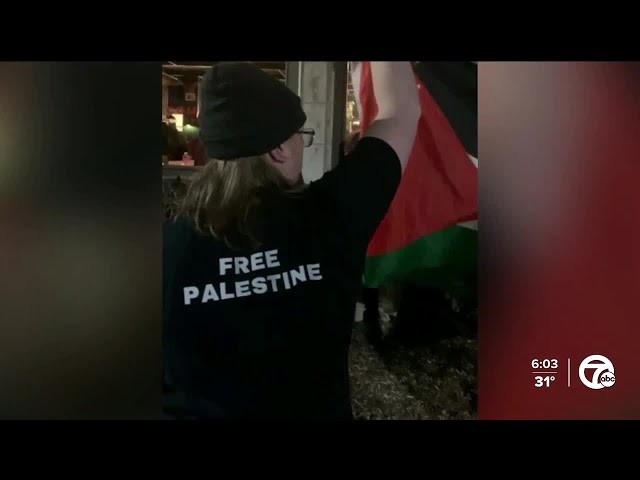 Woman punched in face as protesters of Israeli-Hamas war disrupt holiday party in Detroit