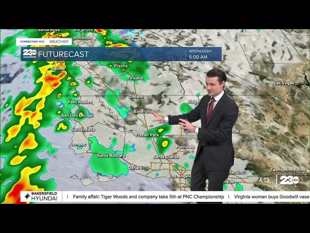 23ABC Evening weather update December 18, 2023