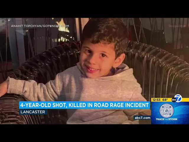 4-year-old boy identified after being killed in Lancaster road rage shooting