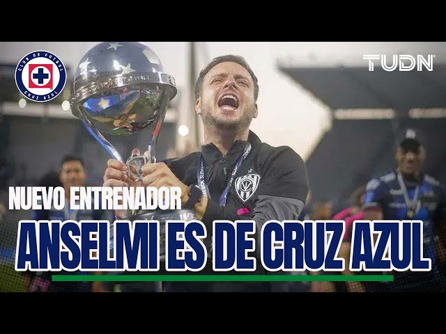 ¡ANSELMI está en MÉXICO : "Fue difícil decir que no por toda la ilusión que genera CRUZ AZUL! |