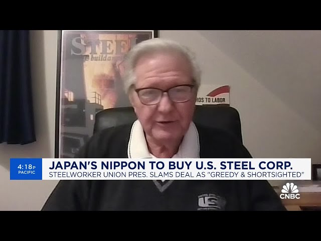 United Steelworkers president slams Nippon deal to buy U.S. Steel