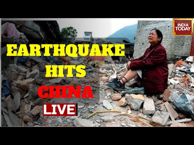 China Earthquake LIVE Updates:  6.2 Magnitude Quake Strikes China's Gansu | Earthquake In China