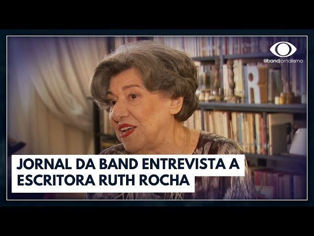 Autora de mais de 200 livros, Ruth Rocha lança nova obra aos 92 anos | Jornal da Band