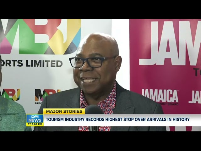 Tourism Sector Records Highest Number of Stop-Over Flights in Jamaica  | @CVMTelevision