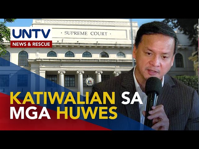 Alegasyon ng katiwalian vs ilang huwes, bubusisiin ng bubuuing Judiciary marshals ng Supreme Court