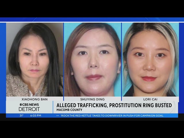 3 women arrested for human trafficking ring in Metro Detroit