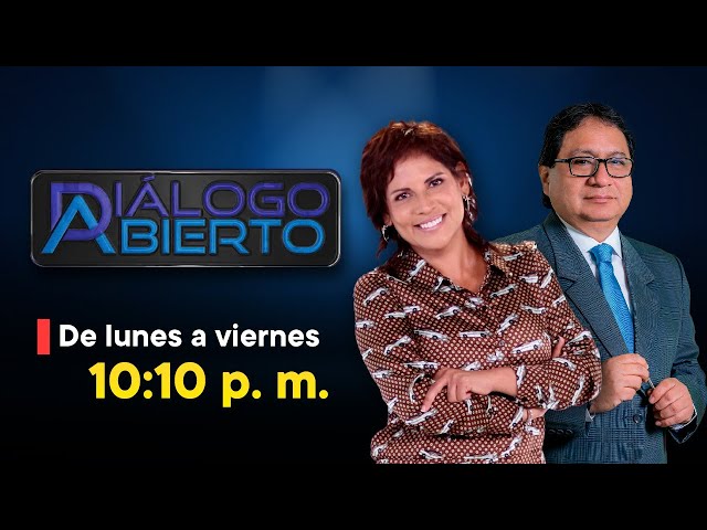 EN VIVO "Diálogo Abierto" de hoy lunes 18 de diciembre del 2023