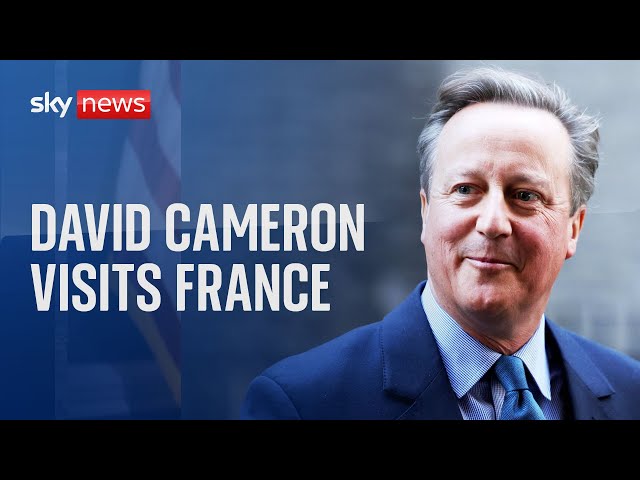 Watch live:  David Cameron holds news conference with French Foreign Minister Catherine Colonna