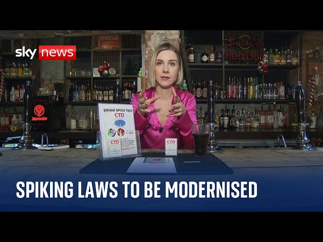 Drink spiking laws to be modernised