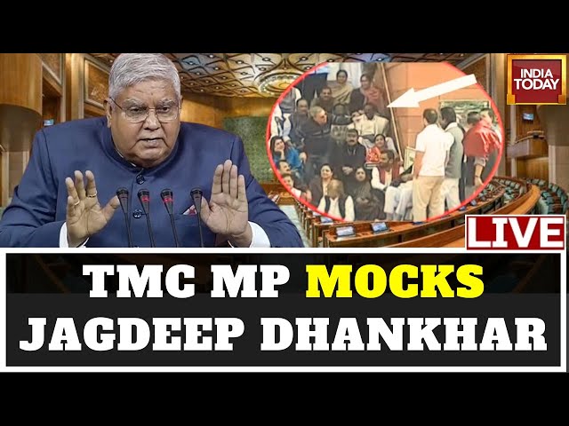 Rajya Sabha Chairman Mocked LIVE: Jagdeep Dhankhar Hits Out At Rahul Gandhi | Parliament LIVE News