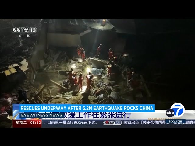 Powerful earthquake in China kills more than 100 people