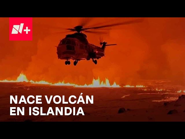 Erupción volcánica en Grindavik, Islandia - En Punto