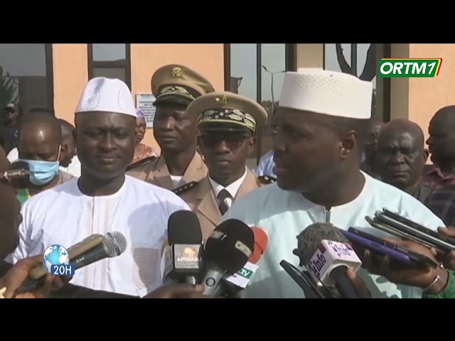 Inauguration du centre pour sportifs d'élites " Ousmane Traore " de Kabala