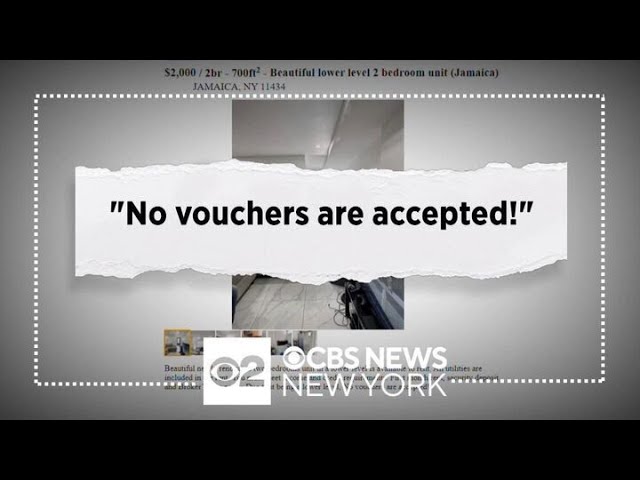 CBS New York Investigates: Housing voucher discrimination in New York City