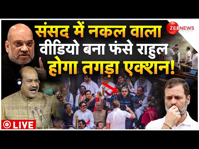 141 MPs Suspended Parliament LIVE Update : संसद केस में बुरे फंस राहुल गांधी| PM Modi | Congress